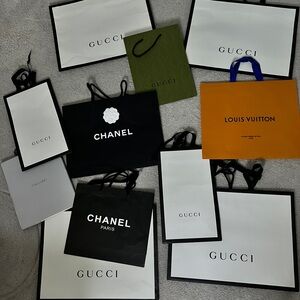 Designer shopping bags